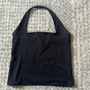 Black halter top Express
